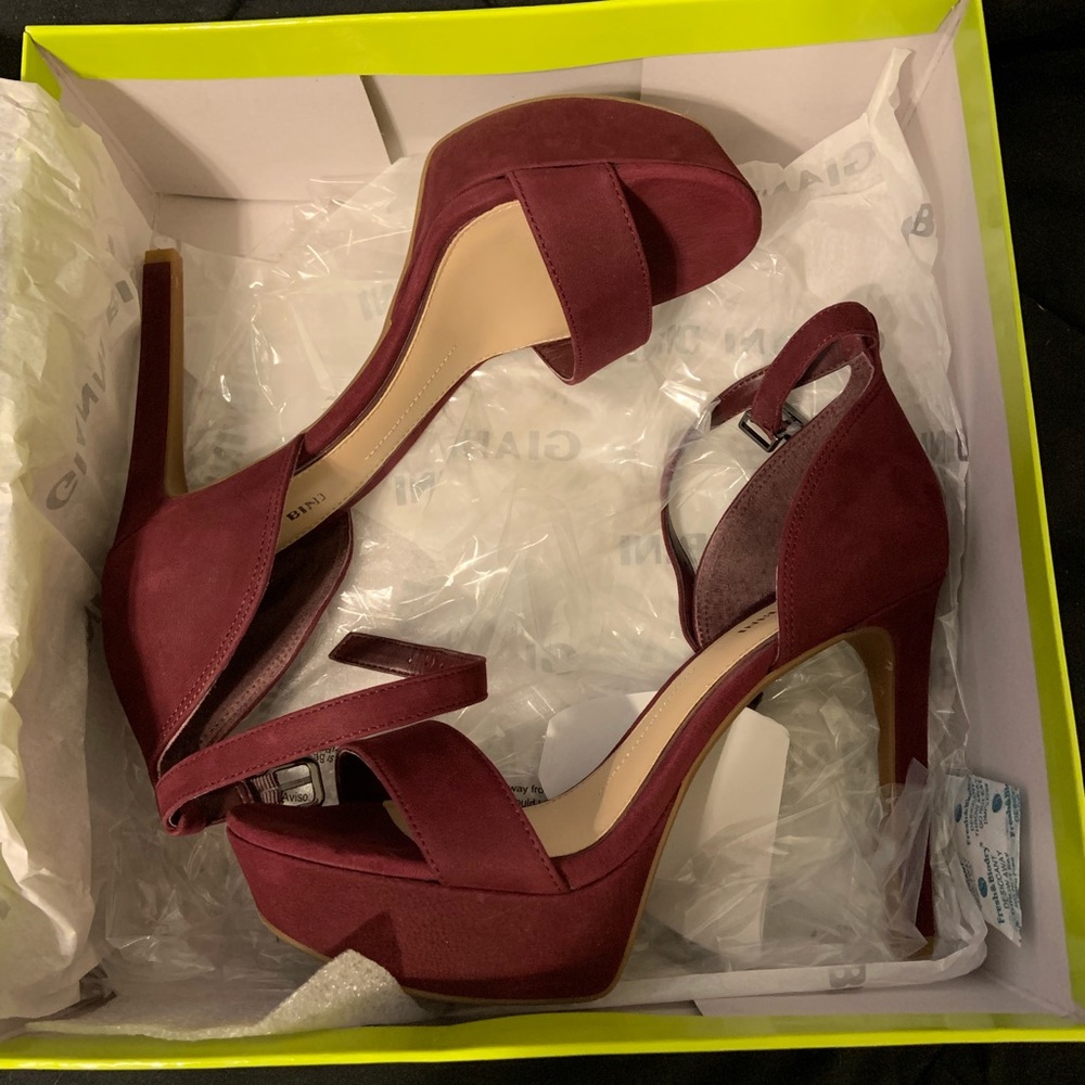 Burgundy Heels